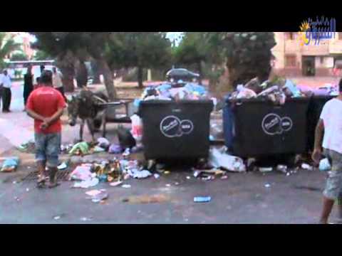مشاحنات بين المغاربة بسبب صناديق القمامة