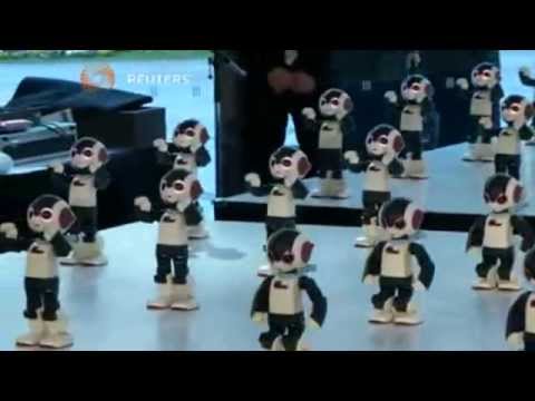 شركة يابانية تبتكر فرقة روبوتات راقصة