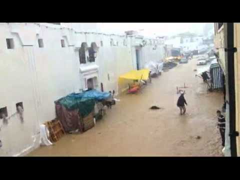 فيضانات مدينة الفنيدق تكشف ضعف البنية التحتيَّة