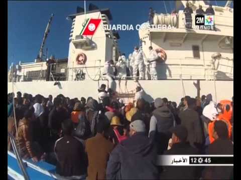 إنقاذ 2500 مهاجرًا سريًا من قوارب الموت