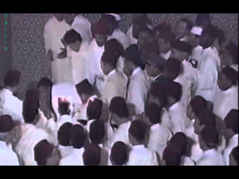 بالفيديو لحظة دفن الملك الراحل الحسن الثاني