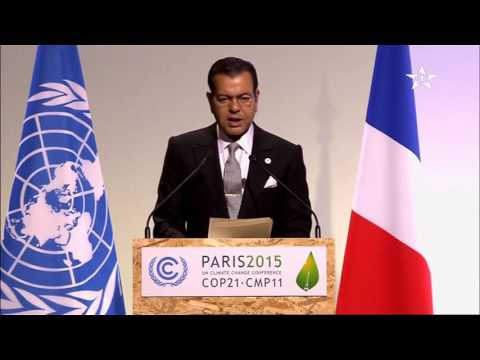 شاهد خطاب الملك محمد السادس في باريس