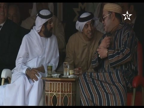 الملك محمد السادس يترأس حفل التبوريدة