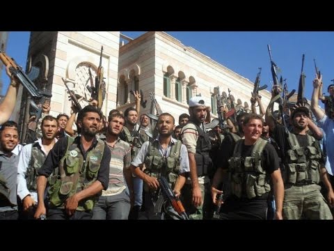 شاهد قوات المعارضة يحررون قرى في ريف حلب من قبضة داعش