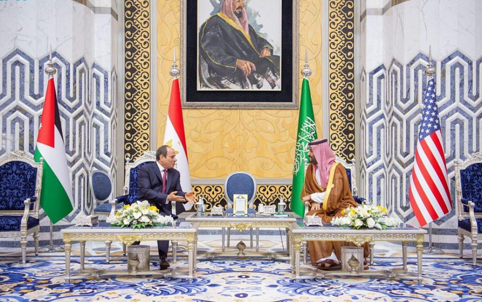 ولي العهد السعودي الأمير محمد بن سلمان يستقبل قادة ورؤساء وفود الدول المشاركة في قمة جدة للأمن والتنمية
