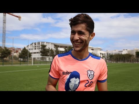 شاهد زكريا الهريش يعد بتقديم الإضافة المرجوة لفريق اتحاد طنجة