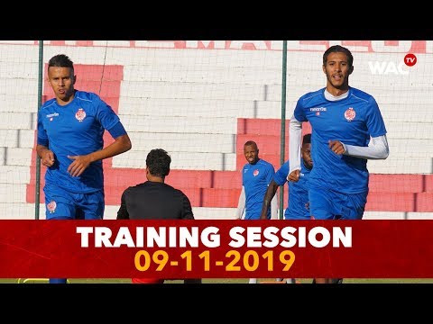 الوداد يخوض حصته التدريبية الأخيرة قبل مواجهة بركان